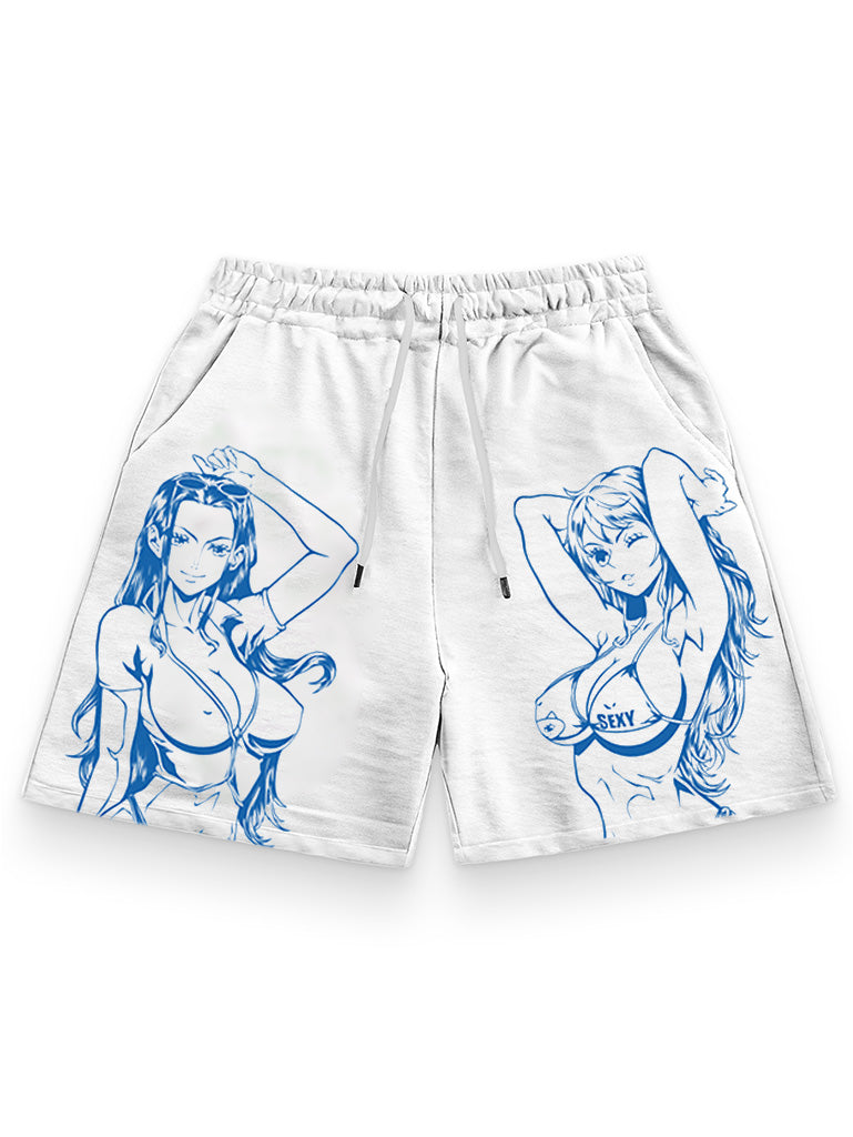 Nico Robin x Nami Shorts