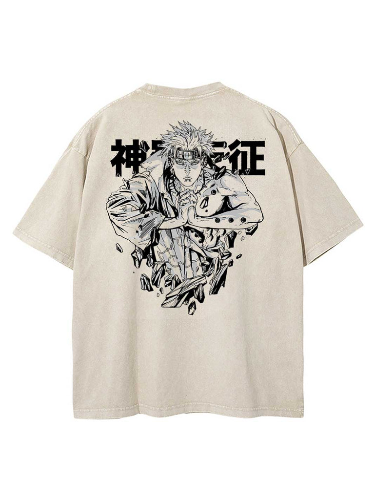 [TRZN] Tensei 2-Sided Vintage Tee